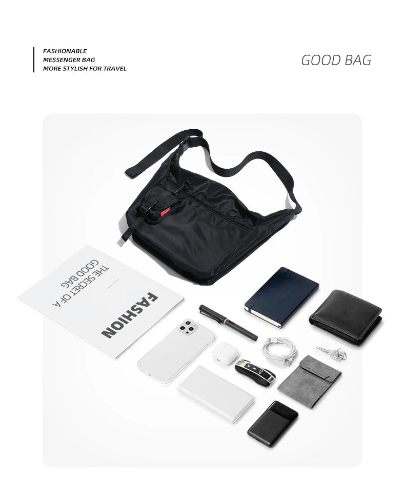 Drift Messenger – 14” Laptop Crossbody
