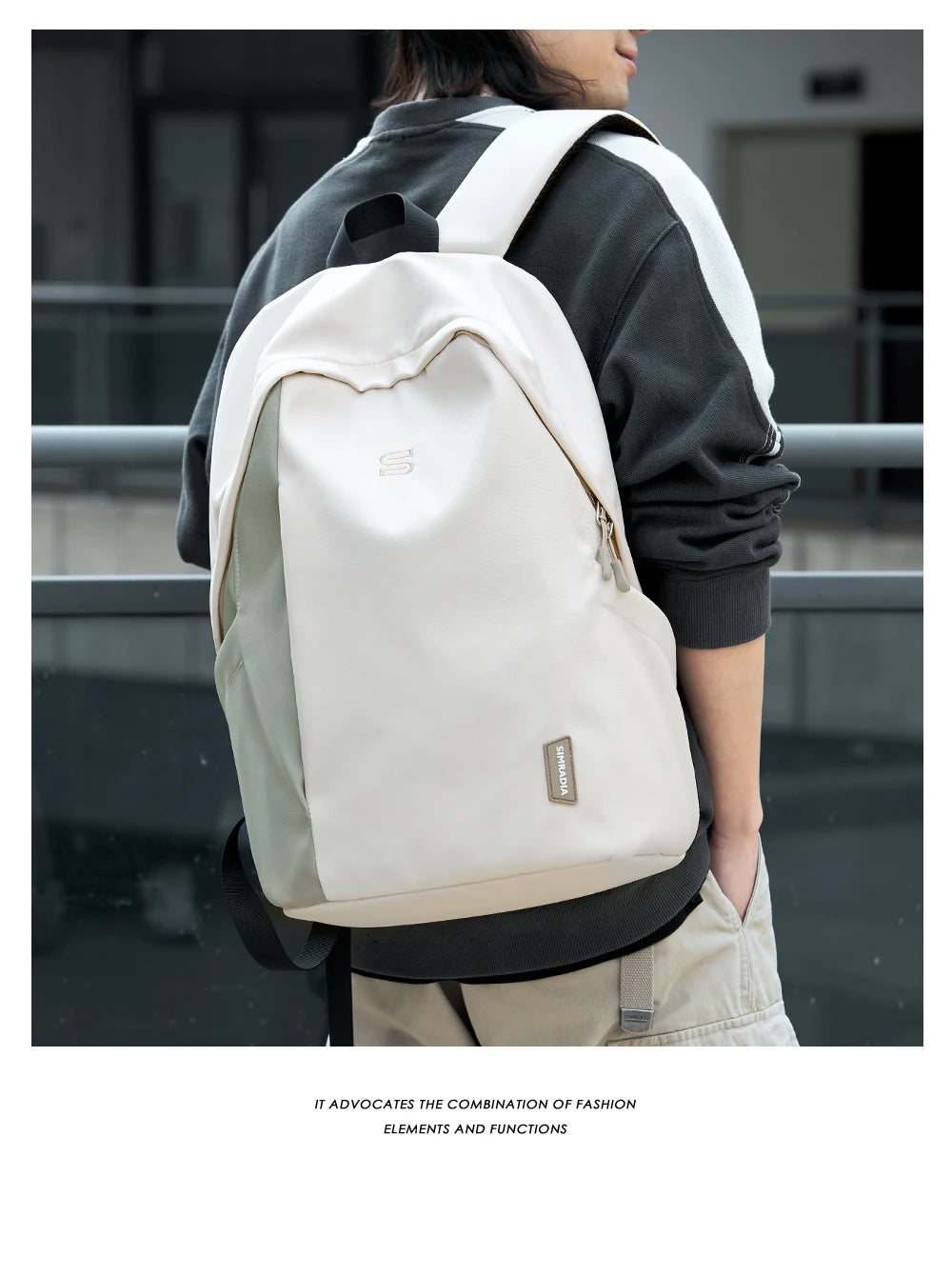 Men’s Backpack – Lightweight 15.6” Travel Pack