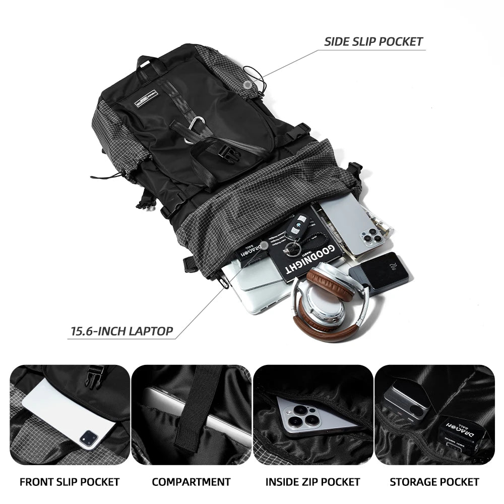 Roll Top Travel Backpack