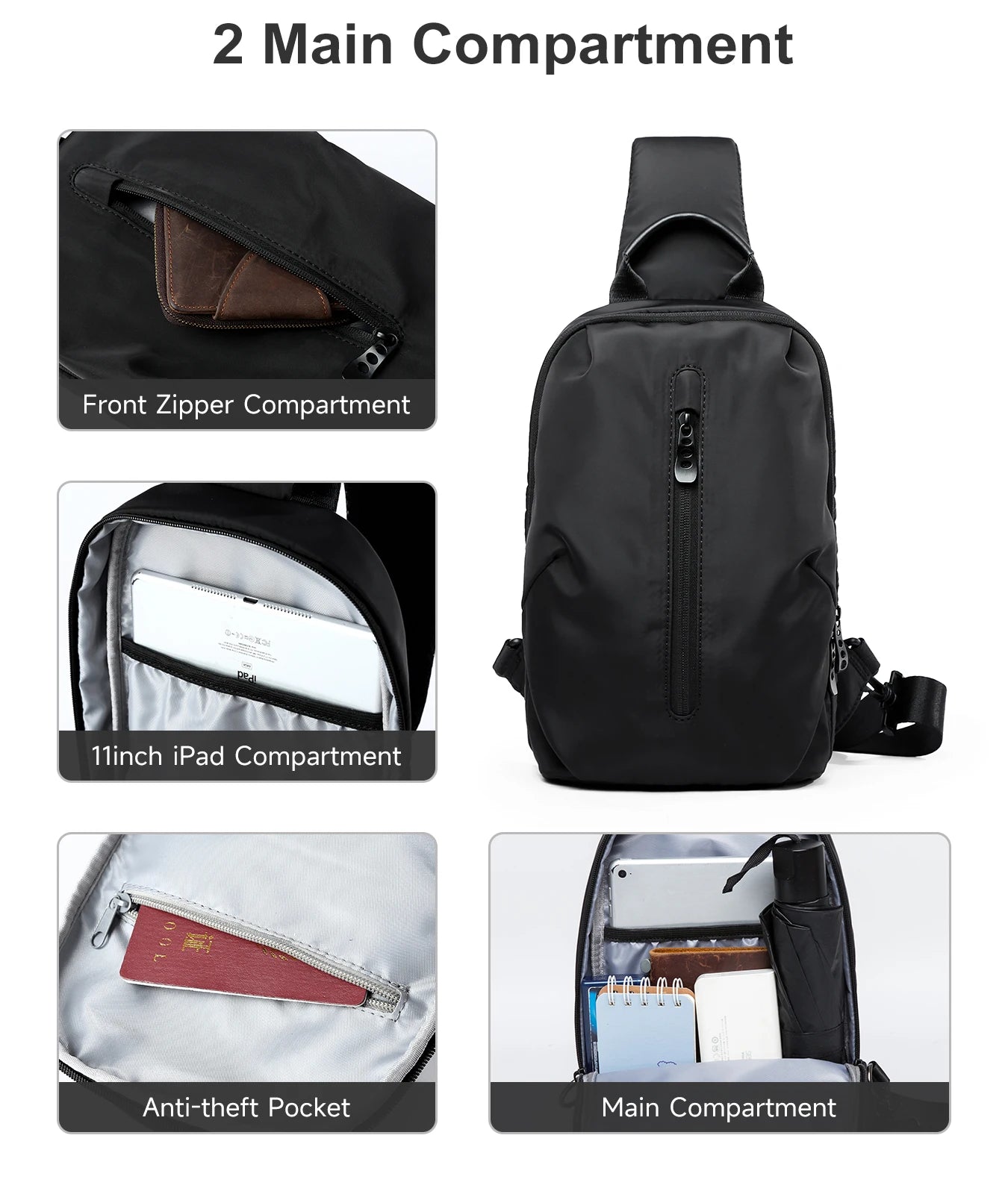 Commuter Sling – 9.7″ Tablet Crossbody