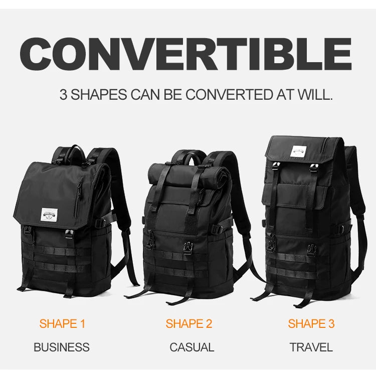 3-in-1 Expandable Laptop Backpack