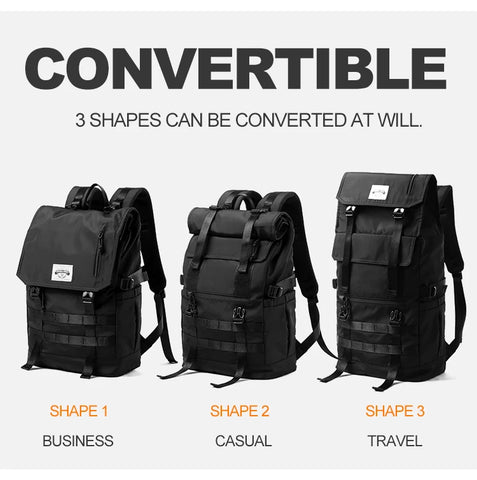 3-in-1 Expandable Laptop Backpack