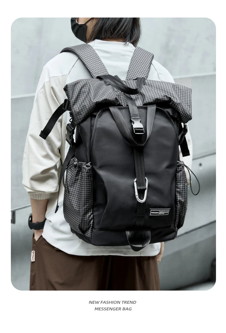 Roll Top Travel Backpack