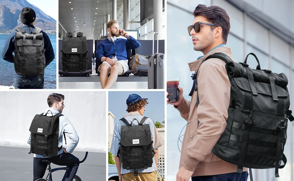 3-in-1 Expandable Laptop Backpack