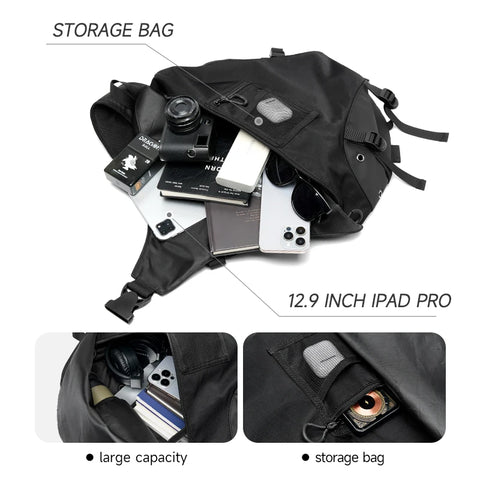 Crossbody Commuter – Waterproof Sling Bag for Travel & Sport