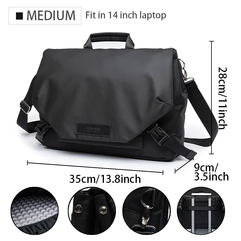 Metro Messenger – Flip-Top 13–15″