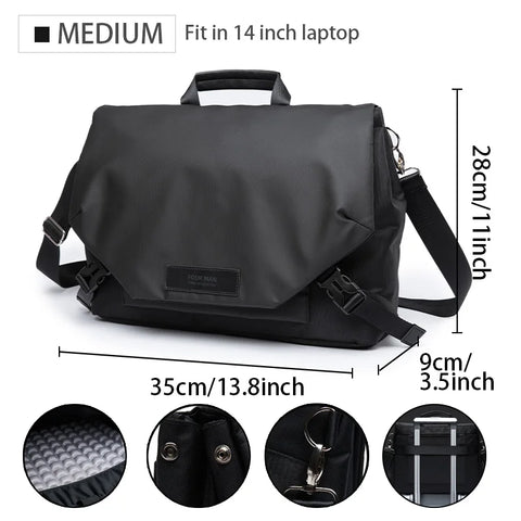 Metro Messenger – Flip-Top 13–15″