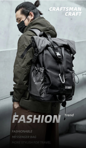 Roll Top Travel Backpack